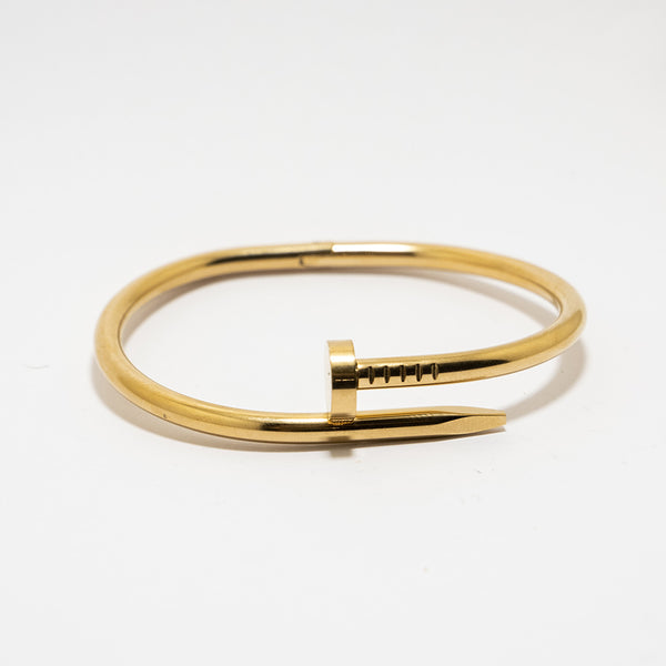 Gold Nail Bracelet