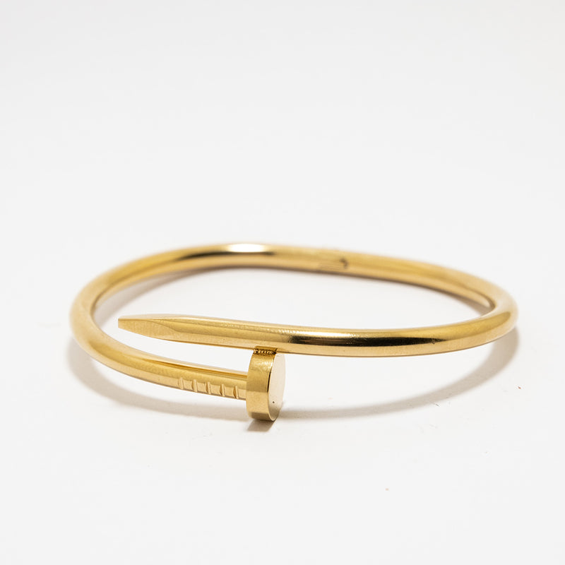 Gold Nail Bracelet