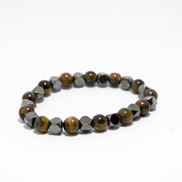 Tiger Eye Black Bracelet