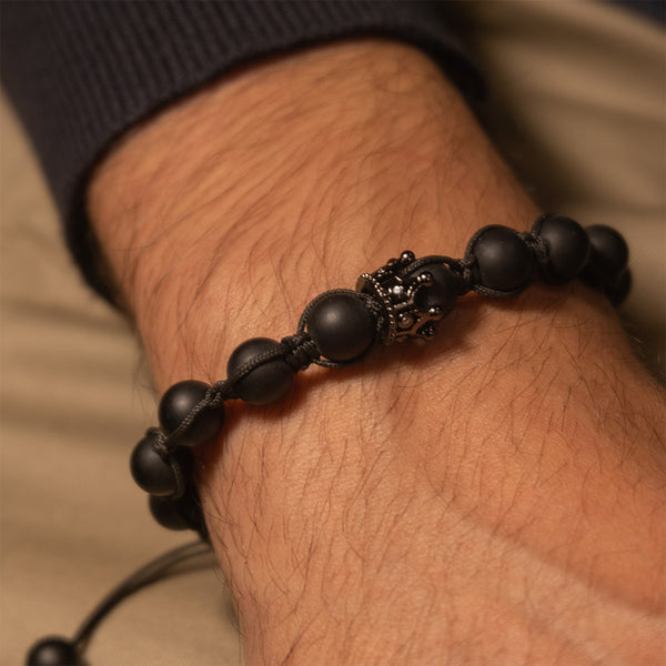 Black Crown King Bracelet